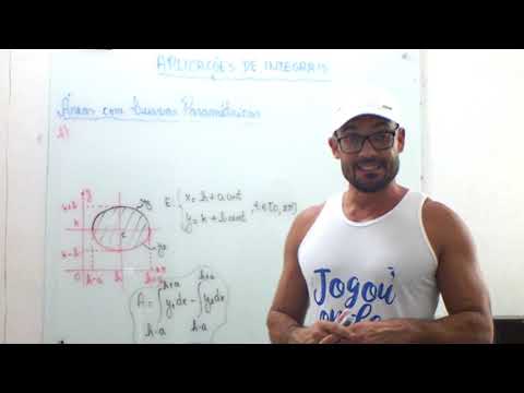 Aplicações de Integrais: Áreas para Curvas Paramétricas - 3ª Parte