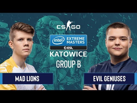 CS:GO - MAD Lions vs. Evil Geniuses [Vertigo] Map 1 - Group B - IEM Katowice 2020