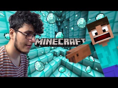 Live Insaan - Mining Diamonds (Minecraft Live)