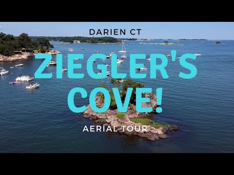 Ziegler's Cove Aerial Tour! Darien CT