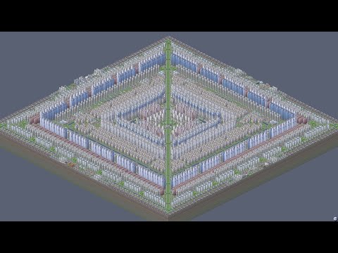 SimCity 3000 Unlimited - Onionaki City Tour [with buildings placed individually]