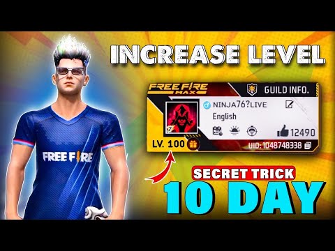 How To Increase Free Fire ID Level | Increase Level Faster In Free Fire