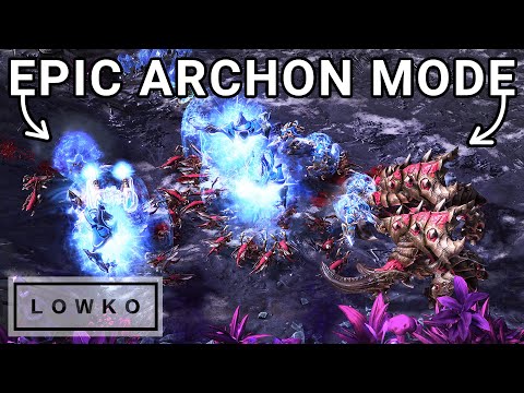 StarCraft 2: Protoss DEATH BALL Rush! (Harstem & Lambo vs Solar & DRG)