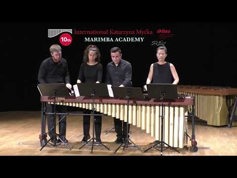 Valentin Kervadec - WATERMELON for 4 players on 1 marimba