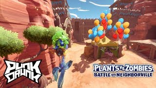 プラントvs.ゾンビ:ネイバービルの戦い 実況 #89 - 獣のエサやり！ピーシューターでターフテイクオーバー - PS4