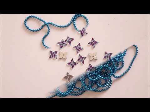 How to Make Paper Earrings||Party wear Earrings||Made out of Paper - Art with HHS Video