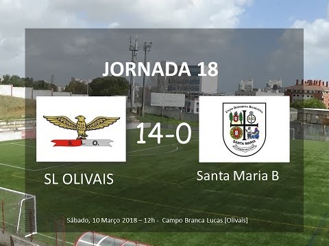 Jornada 18: SL Olivais - Sta Maria B
