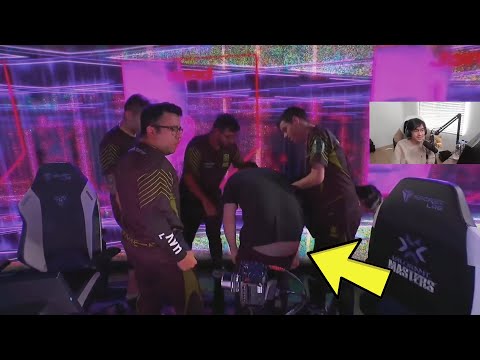 Pants fell down after winning the Match