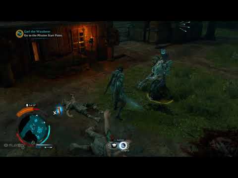 Two Gravewalkers vs Two Grunts | Shadow of War