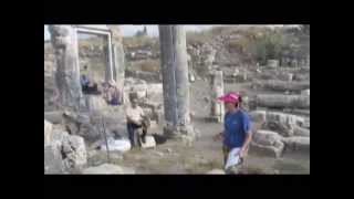 preview picture of video 'Arbel synagogue, Galilee, Israel - The story of the ancient site from the Roman / Byzantine time'