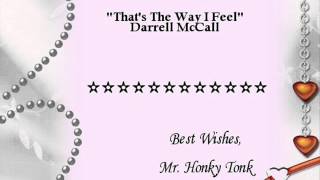 That's The Way I Feel Darrell McCall