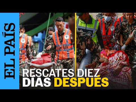 Dos trabajadores nepalíes refugiados en un túnel son rescatados diez días después de la riada | EP