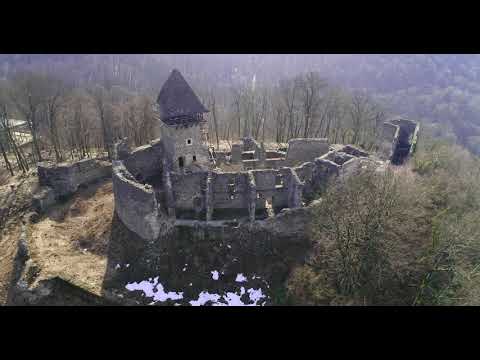 "The Carpathian Castle" Nevytske fly-through