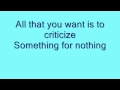 Disturbed - Just Stop Lyrics HD