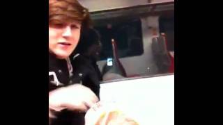 Lads day out to Guildford - Train journey home