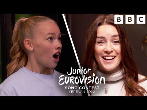 Freya Skye Emotional Junior Eurovision REVEAL! 😱  Advice From Eurovision's Lucie Jones | CBBC