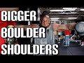 BIGGER BOULDER SHOULDER WORK OUT | SST TRAINING EXPLAINED EASY