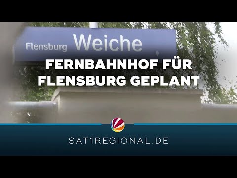 Fernverkehr: Stillgelegter Bahnhof in Flensburg-Weiche soll ausgebaut werden