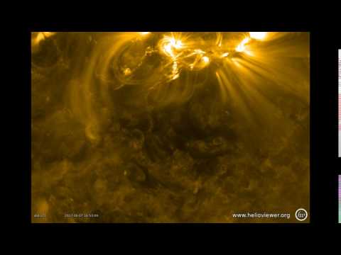 AIA 171 (2017-06-07 11:00:57 - 2017-06-07 22:58:21 UTC)
