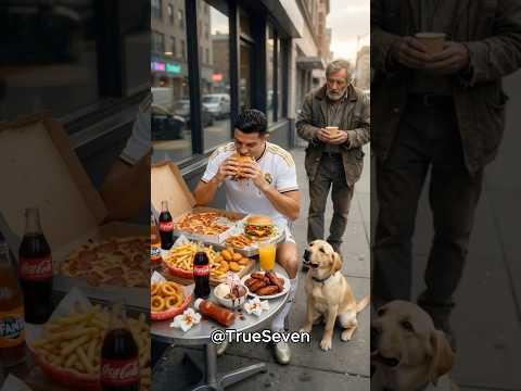 Ronaldo & The Stray Dogs — A Heartwarming Story 🐶❤ #shorts