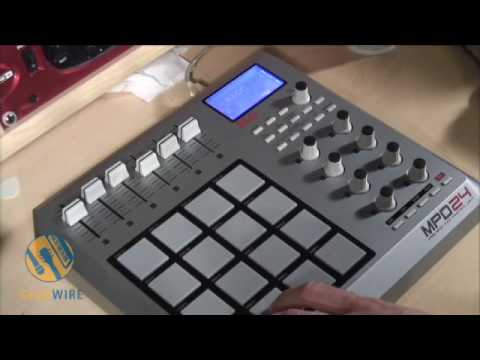 Akai MPD24 MIDI Controller  2010s - Silver image 4