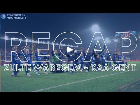⏮ Recap SV Zulte Waregem - KAA Gent (MD15 - 2021-2022)