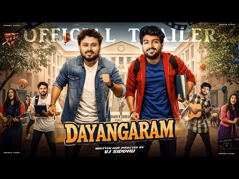 Dayangaram Official Trailer | VJ Siddhu -1 | Ishari K Ganesh | Harshath Khan | Dayangaram Trailer