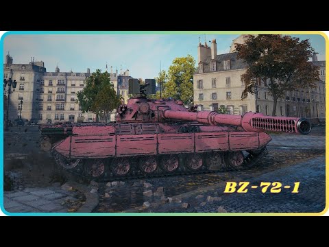 BZ-72-1. World of Tanks Top Replays.