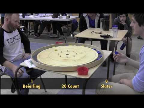 Crokinole 2017 London Final - Beierling v Slater
