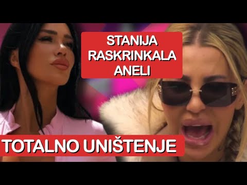 Elita 9: STANIJA RASKRINKALA ANELI - TOTALNO UNIŠTENJE | Zadruga uzivo