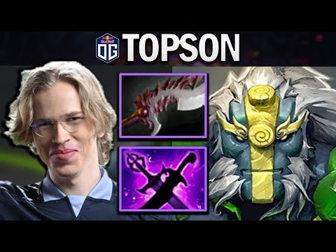 OG.TOPSON EARTH SPIRIT VS TEAM LIQUID - DOTA 2 7.28 GAMEPLAY