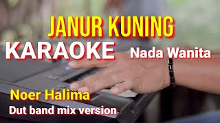 Download lagu JANUR KUNING - Noer Halima | karaoke nada wanita | lirik mp3