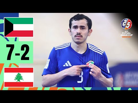 Kuwait sign off in style! | Kuwait - Lebanon | Highlights | AFC Futsal Asian Cup™