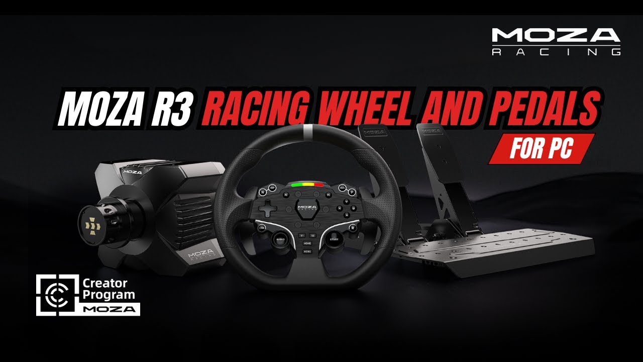 R3 Wheel and Pedals for PC