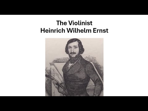 Heinrich Wilhelm ERNST - The Violinist-Composer Who Chased Paganini