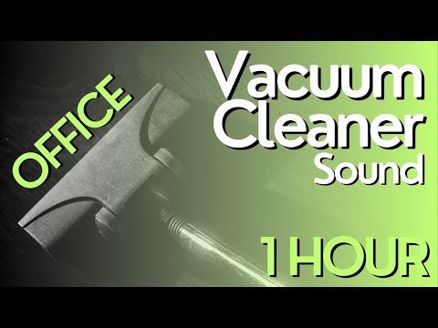 1 Hour Vacuum Cleaner Sound | ASMR Office Hoover