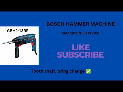 BOSCH GBM13-2 HAMMER MACHINE REPAIR FULL VIDEO ✅✅ service done 👍👍
