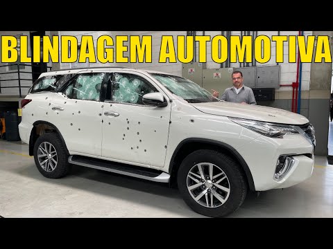 Blindagem Certificada pela Toyota do SW4 e Hilux - Avallon Blindagens