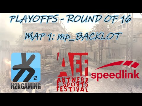qLimAxzU POV - AEF 2010 - H2k vs SPEED-LINK PLAYOFFS ROUND OF 16 MAP 1 (14-14) cod4 promod