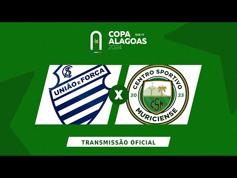 CSA x Muriciense - COPA ALAGOAS SUB 17 - 2ª RODADA