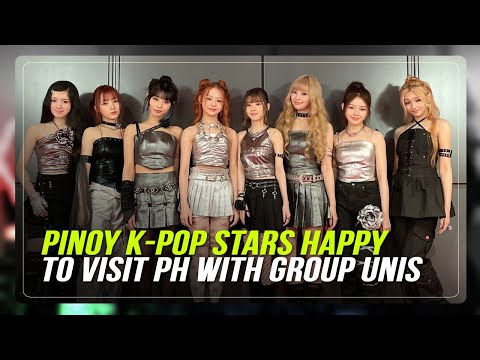 Pinoy K-pop stars happy to visit PH with group UNIS