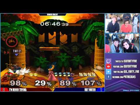 GB Feb 6, 2016 - SSBM Doubles - I'm Never Trying vs Hot Water