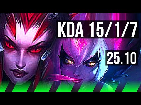 ELISE vs EVELYNN (JGL) | 6 solo kills, Legendary, 40k DMG, Rank 14 Elise | EUW Challenger | 25.10