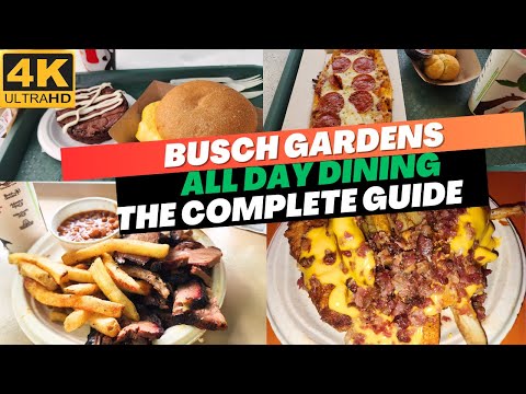 BUSCH GARDENS ALL DAY DINING | THE COMPLETE GUIDE in 2025