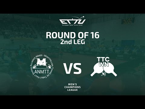 Alliance Nîmes/Montpellier v SolexConsult TTC Wiener Neustadt | Men's Champions League | Round of 16