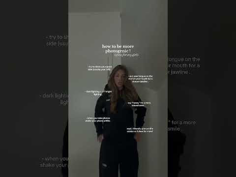 how to be more photogenic #shorts #fypシ