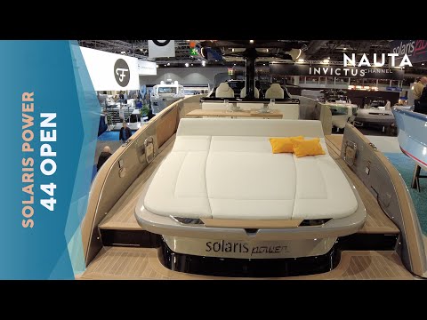 2023 Solaris Power - 44 open - walkaround yacht tour esterni e cabine