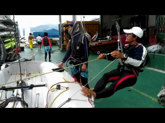 Trapeze Sailing Training - High Hook, Low Hook