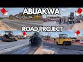 Latest Update On Abuakwa Dual Carriage Road Construction Project In Kumasi.