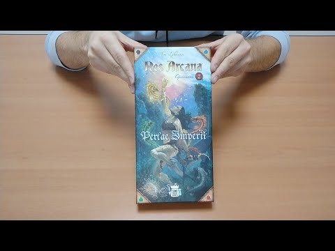 Unboxing Res Arcana: Perlae Imperii [Espansione] - Gioco da Tavolo (82# Unboxing Non Richiesto)